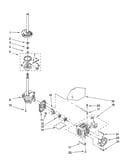 Brake, clutch, gearcase, motor and pump parts