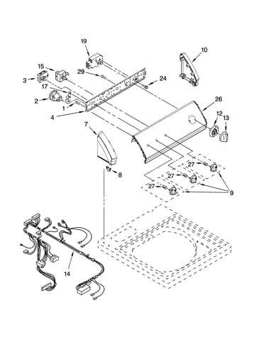 Control panel parts