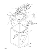 Top and cabinet parts