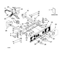 Washer/dryer control panel parts