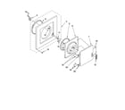 Kenmore 11098752794 dryer front panel and door parts diagram