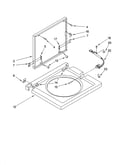 Washer top and lid parts