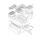 Kenmore 66572162302 warming drawer & broiler parts, optional parts diagram