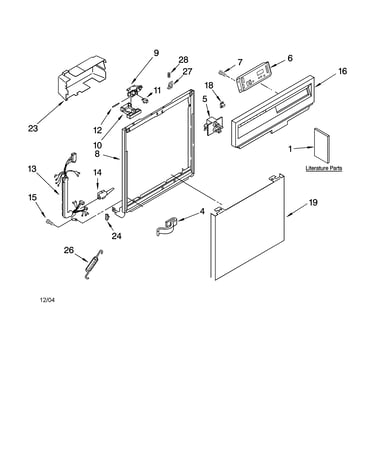 Frame and console parts