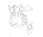 Kenmore Elite 11045862400 top and cabinet parts diagram