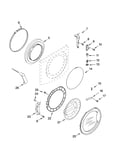 Door and latch parts