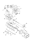 Motor and ice container parts