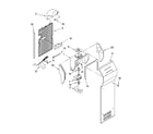 Kenmore 10655622500 air flow parts diagram