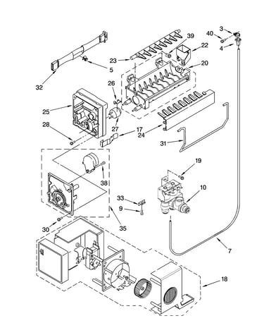 Icemaker parts