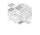 Kenmore 66592174301 bake drawer & broiler parts, miscellaneous parts diagram