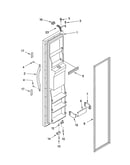 Freezer door parts