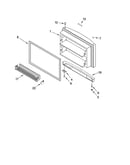 Freezer door parts