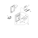 Kenmore Elite 10674902401 dispenser parts, optional parts diagram
