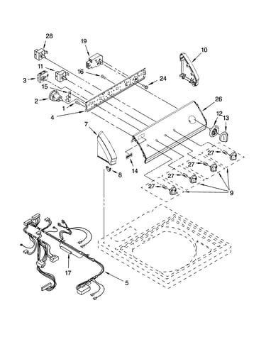 Control panel parts