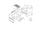 Kenmore 11085091400 pedestal parts (not included) (for 15 1/2`` pedestals diagram