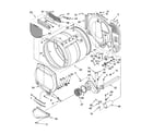 Kenmore Elite 11095087400 bulkhead parts diagram