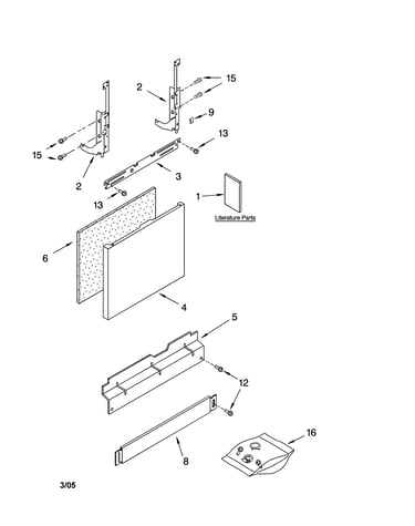 Door and panel parts