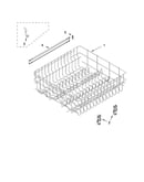 Upper rack and track parts