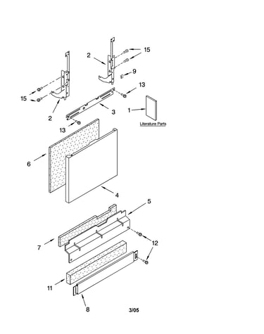Door and panel parts