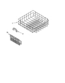 Lower rack parts, optional parts (not included)