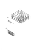 Lower rack parts, optional parts (not included)