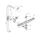Upper wash and rinse parts