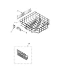 Lower rack parts, optional parts (not included)