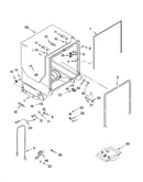Tub and frame parts