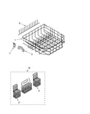 Lower rack parts, optional parts (not included)
