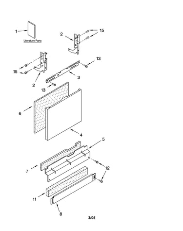 Door and panel parts