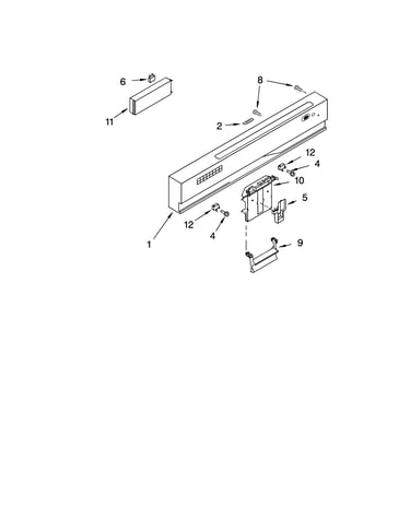 Control panel parts