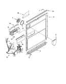 Door and latch parts