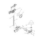 Kenmore Elite 66516274400 fill and overfill parts diagram