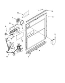 Door and latch parts