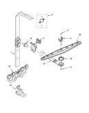 Upper wash and rinse parts