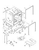 Tub and frame parts