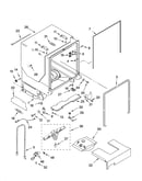 Tub and frame parts