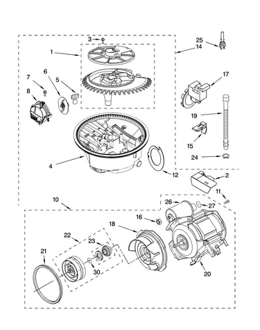 Pump and motor parts