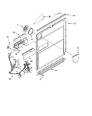 Door and latch parts