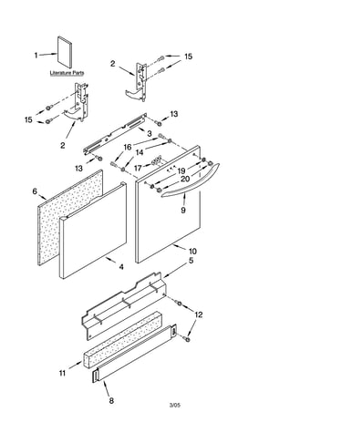 Door and panel parts