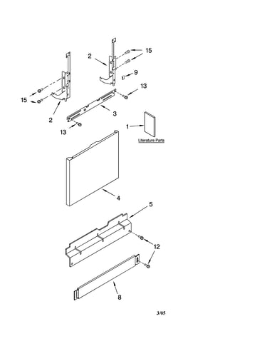 Door and panel parts