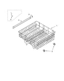 Upper rack and track parts