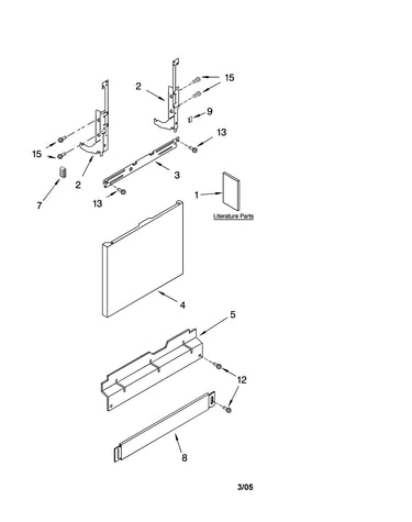 Door and panel parts
