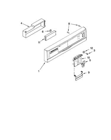 Control panel parts