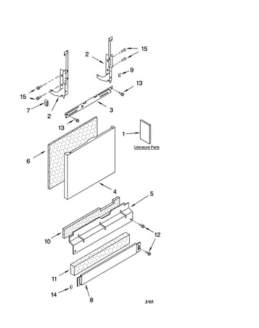 Door and panel parts