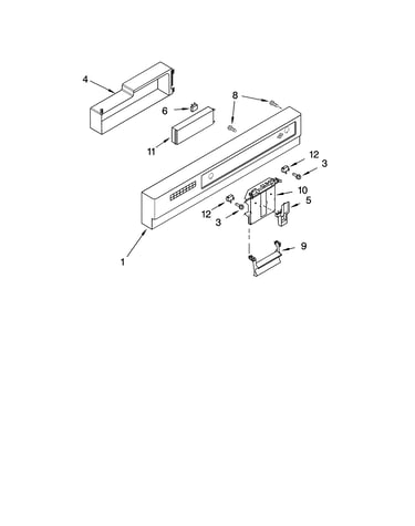 Control panel parts
