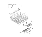 Kenmore 66517364300 upper rack and track parts diagram