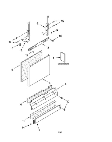 Door and panel parts