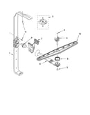Upper wash and rinse parts