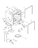 Tub and frame parts
